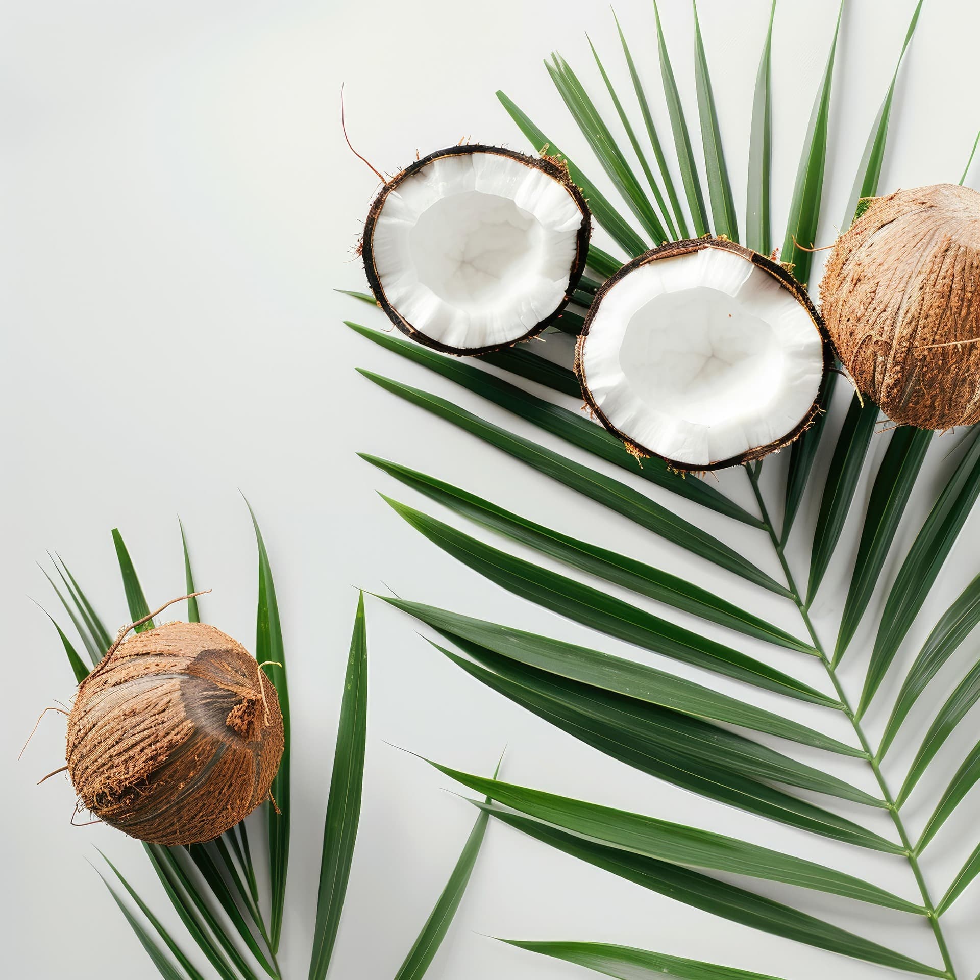 Handmade coconut craft